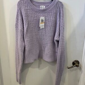 Hippie Rose Lavender Crew Neck Sweater